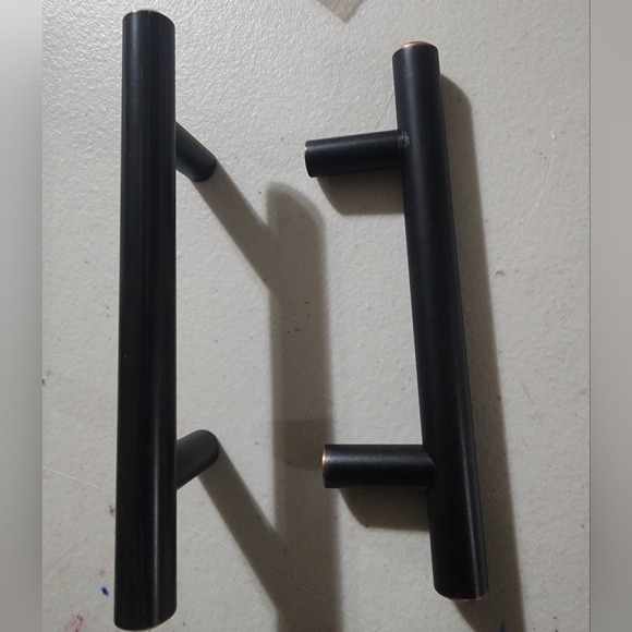 24 Pack Oil Rubbed Bronze 3In (76mm) Hole Centers Cabinet Pulls Hardwar Solid - Picture 8 of 8